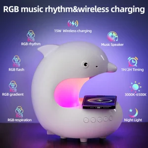 RGB Nightlight with Wireless Charger