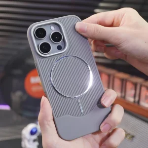 Premium Matte Silicone Magnetic Phone Cover-iPhone