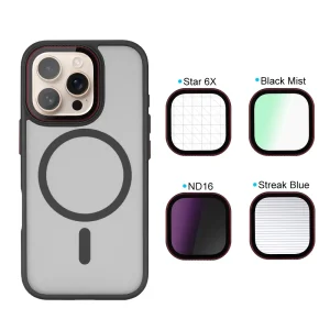 iPhone Case + Magnetic Camera Filters