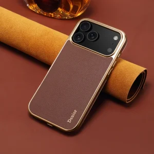 Business Ultra Thin PU Leather Phone Case-iPhone