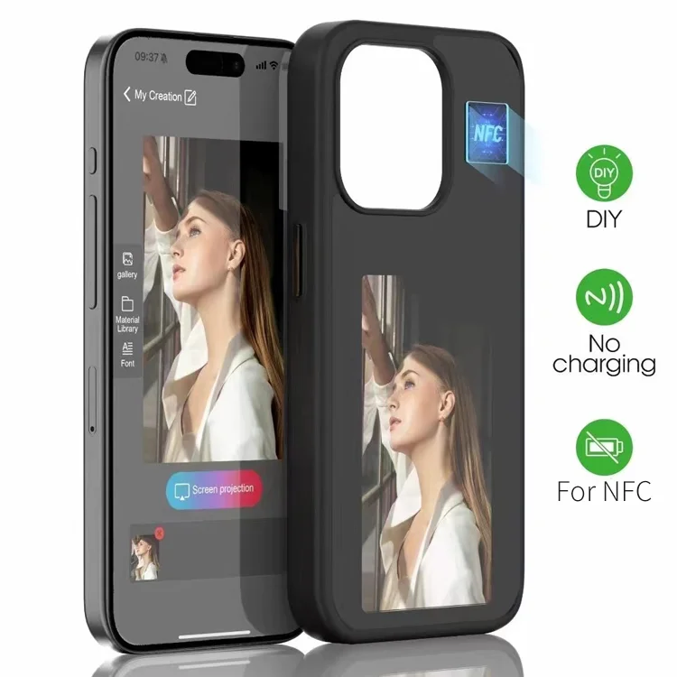 Smart E-Ink Display Case for iPhone - Image 2