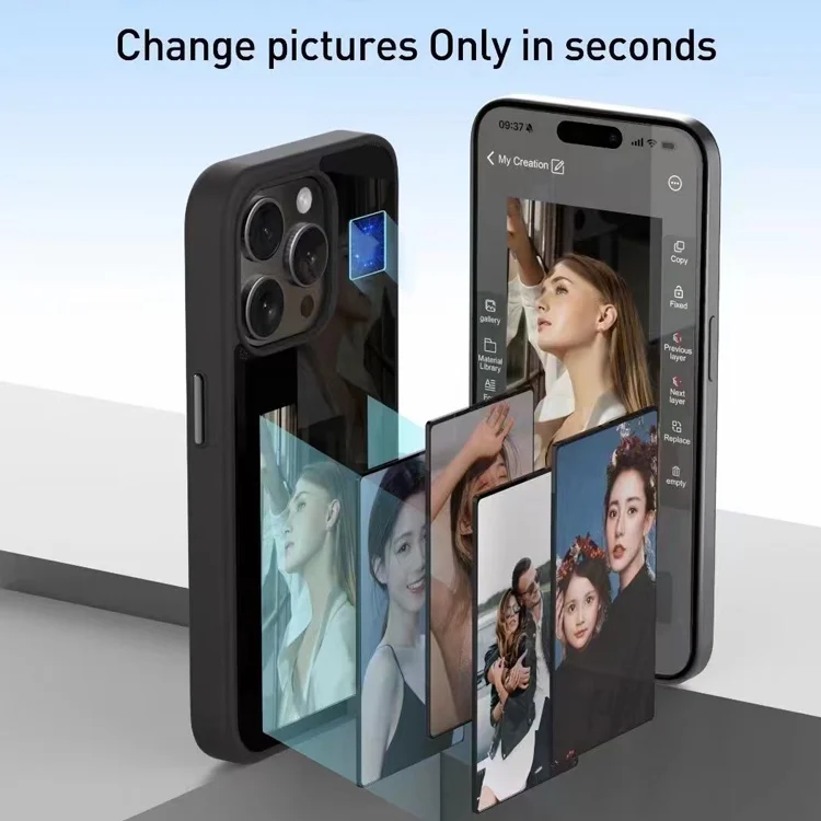 Smart E-Ink Display Case for iPhone - Image 3