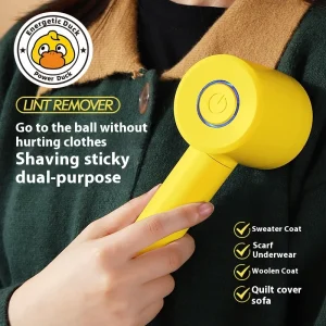Dual‑Head Portable Clothes Fuzz Remover
