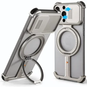 Slide Camera Cover Protection With Ring Holder